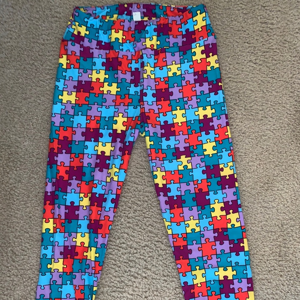 Lularoe one size leggings excellent condition